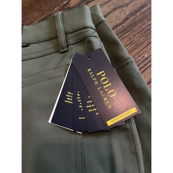 NWT Ralph Lauren Polo Stretch Active Fit Performance Pant Green Sz 40 x 32 $148 - Picture 3 of 10